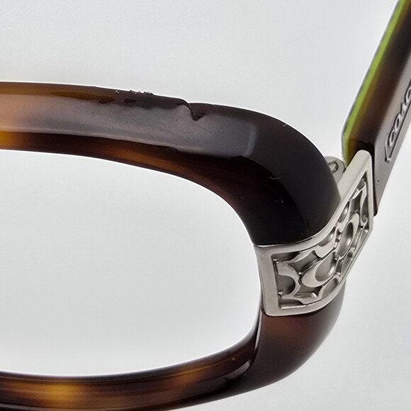 Coach HC8003A L504 Lillian 5031/13 Tortoise Sunglasses Frame w/ Case 59-18-135 - Picture 10 of 16